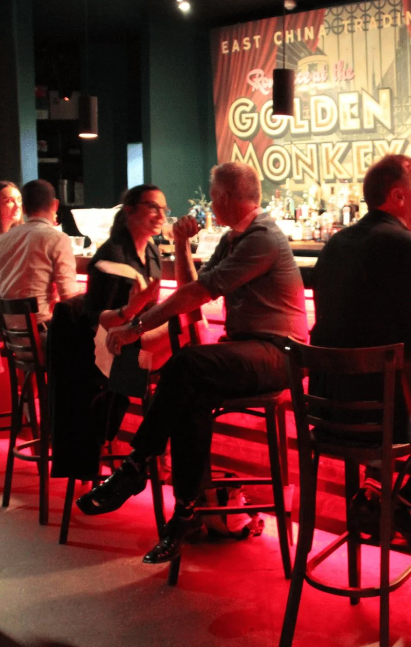 A couple in conversation during the 36 Questions